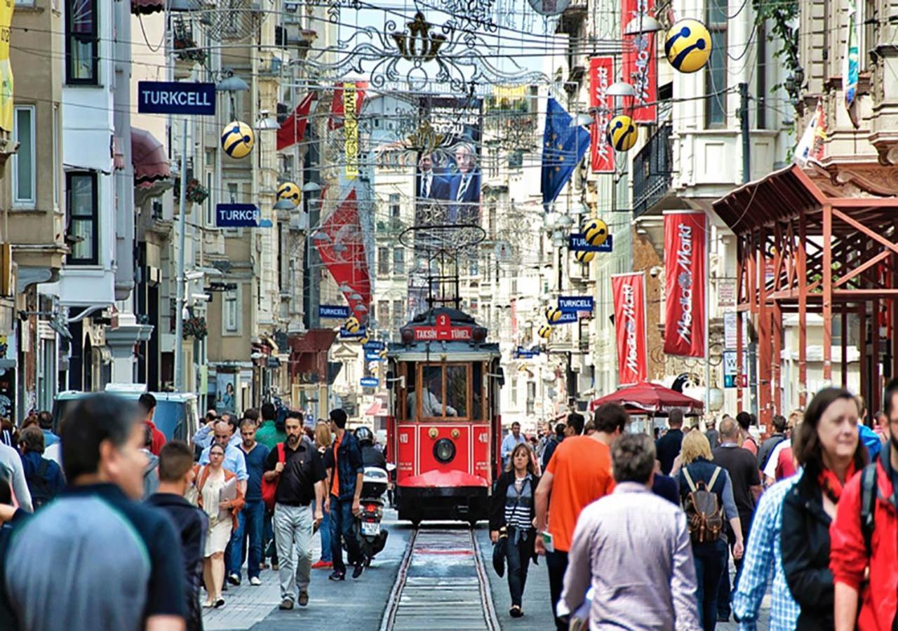Galata Cicek Suites Istambul Exterior foto